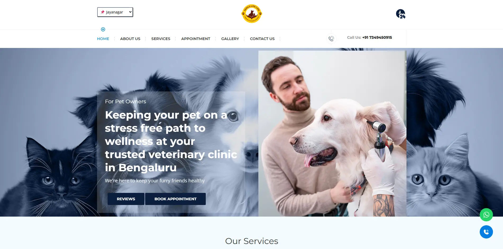 Papa's Lifeline Veterinary Hospital