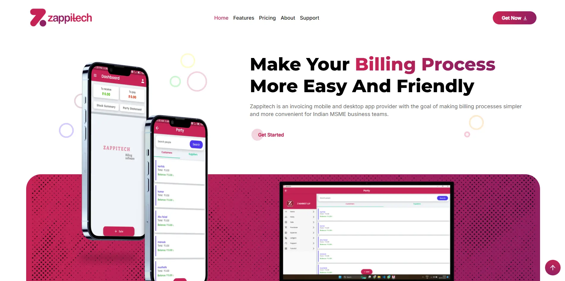 Zappitech Billing Software