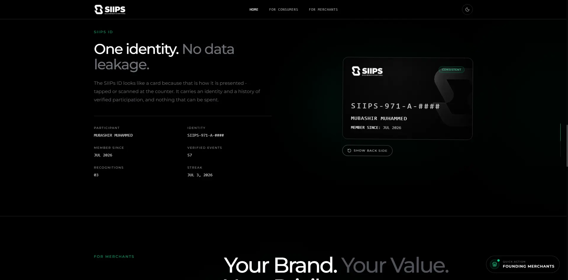 SIIPS - The Privilege Identity interface 2