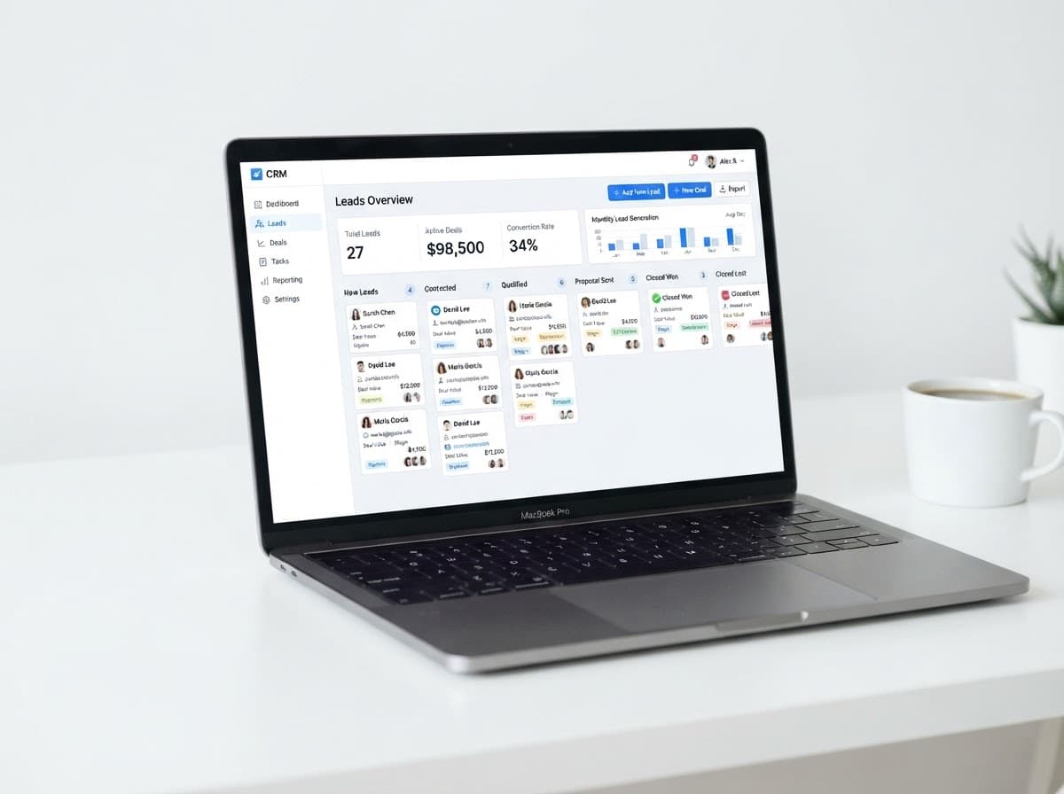 Business Management Platform screen 2